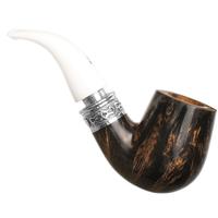 Ser Jacopo Albus et Niger Delecta Smooth Bent Billiard with Silver (L) (C)