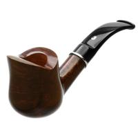 Ser Jacopo Smooth Bent Billiard with Silver (L1) (C)