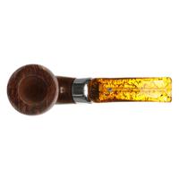 Ser Jacopo Smooth Bent Billiard with Silver (L1) (B) (9mm)