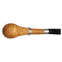Ser Jacopo Calumet Spongia Rusticated Bent Dublin with Silver (R2) (D) (1)