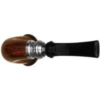 Ser Jacopo Pulchra Smooth Calabash with Silver (L1) (D)