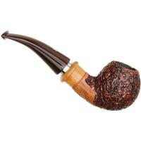 Ser Jacopo Delecta Rusticated Bent Apple with Silver (R1) (B)