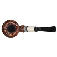 Ser Jacopo Historica 2023 Picta Magritte Rusticated Bent Billiard with Silver (R1) (1) (23)