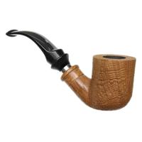 Ser Jacopo Delecta Sandblasted Bent Pot with Silver (S3) (B)