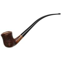 Ser Jacopo Sandblasted Bent Billiard Churchwarden (S2) (A) (9mm)