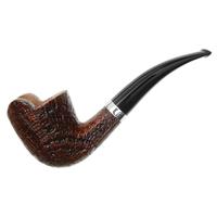 Ser Jacopo Picta Picasso Sandblasted Bent Dublin with Silver (S2) (C) (20) (9mm)