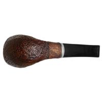 Ser Jacopo Picta Picasso Sandblasted Bent Dublin with Silver (S2) (C) (20) (9mm)