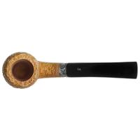 Ser Jacopo Picta Magritte Spongia Rusticated Bent Billiard with Silver (R2) (C) (10) (9mm)