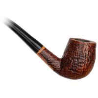 Ser Jacopo Sandblasted Bent Billiard Churchwarden (S2) (A)