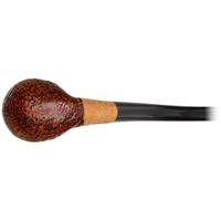 Ser Jacopo Sandblasted Bent Billiard Churchwarden (S2) (A)