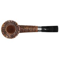 Ser Jacopo Domina 2024 Rowlette Rusticated Bent Billiard with Silver (D) (34)