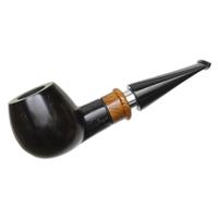 Ser Jacopo Albus et Niger Delecta Smooth Bent Apple with Silver (L) (B)
