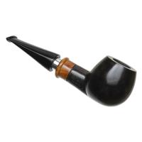 Ser Jacopo Albus et Niger Delecta Smooth Bent Apple with Silver (L) (B)