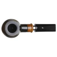 Ser Jacopo Albus et Niger Delecta Smooth Bent Apple with Silver (L) (B)