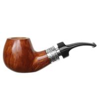 Ser Jacopo Delecta La Fuma Smooth Bent Apple Sitter with Silver (C)