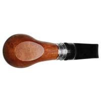 Ser Jacopo Delecta La Fuma Smooth Bent Apple Sitter with Silver (C)