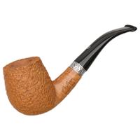 Ser Jacopo Picta Magritte Spongia Rusticated Bent Billiard with Silver (R2) (C) (12)