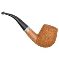 Ser Jacopo Picta Magritte Spongia Rusticated Bent Billiard with Silver (R2) (C) (12)