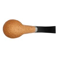 Ser Jacopo Picta Magritte Spongia Rusticated Bent Billiard with Silver (R2) (C) (12)