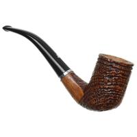 Ser Jacopo Picta Miro Sandblasted Bent Billiard with Silver (S2) (04)