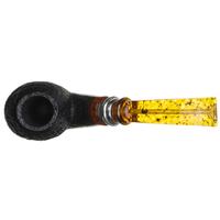 Ser Jacopo Historica 2020 Pulchra Sandblasted Bent Apple Sitter with Silver (S1) (25)