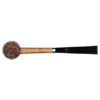 Ser Jacopo Rusticated Pencil Shank Dublin with Silver (R1) (A)