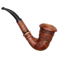 Ser Jacopo "La Pipaccia" Rowlette Rusticated Calabash (D) (1)