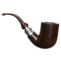Ser Jacopo Pulchra Smooth Bent Billiard with Silver (L1) (D) (Maxima)