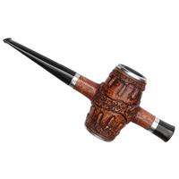 Ser Jacopo Insanus Rowlette Rusticated Double Barrel with Silver (D) (2) (9mm)