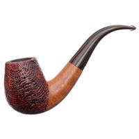 Ser Jacopo Partially Sandblasted Bent Billiard (S2) (A) (Maxima)