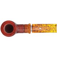 Ser Jacopo Amber Delecta La Fuma Finché Tira Smooth Billiard with Silver (C)