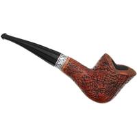 Ser Jacopo Picta Magritte Sandblasted Freehand with Silver (S2) (C) (6) (9mm)