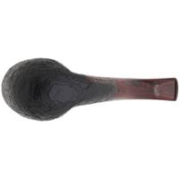 Ser Jacopo Sandblasted Bent Billiard with Cumberland Stem (S1) (A)