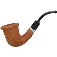 Ser Jacopo Picta Van Gogh Spongia Rusticated Calabash with Silver (R2) (C) (3)