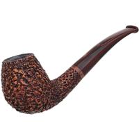 Ser Jacopo Rusticated Bent Brandy with Cumberland Stem (R1) (A)