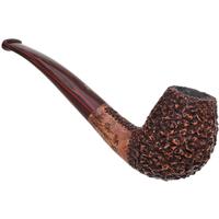 Ser Jacopo Rusticated Bent Brandy with Cumberland Stem (R1) (A)