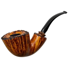 Tonni Nielsen Smooth Bent Dublin with Plateau and Black Palm (Viking)