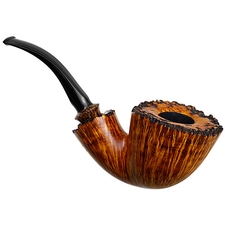 Tonni Nielsen Smooth Bent Dublin with Plateau and Black Palm (Viking)