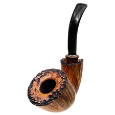 Tonni Nielsen Smooth Bent Dublin with Plateau and Black Palm (Viking)