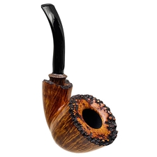 Tonni Nielsen Smooth Bent Dublin with Plateau and Black Palm (Viking)