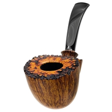 Tonni Nielsen Smooth Bent Dublin with Plateau and Black Palm (Viking)