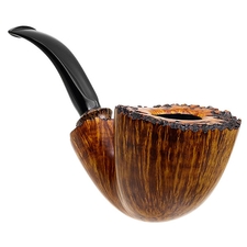 Tonni Nielsen Smooth Bent Dublin with Plateau and Black Palm (Viking)