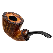 Tonni Nielsen Smooth Bent Dublin with Plateau and Black Palm (Viking)