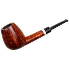 Tonni Nielsen Smooth Oval Shank Billiard with Celluloid