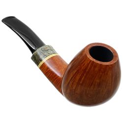 Tonni Nielsen Smooth Bent Brandy with Buckeye Burl and Boxwood (Viking)