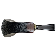 Tonni Nielsen Partially Sandblasted Horn with Buckeye Burl
