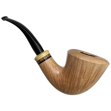 Tonni Nielsen Smooth Bent Dublin with Boxwood and Palm Wood (Viking)