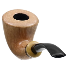 Tonni Nielsen Smooth Bent Dublin with Boxwood and Palm Wood (Viking)
