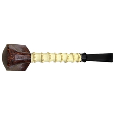 Todd Johnson Two Pipe Smooth Bamboo Set with Stand and Tamper (Phalanx)