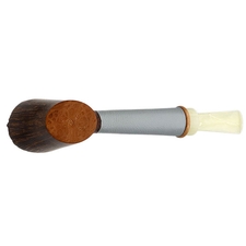 Todd Johnson Smooth Poker with Leather Wrapped Shank and Bakelite (Hoplite)